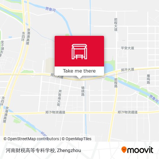 河南财税高等专科学校 map
