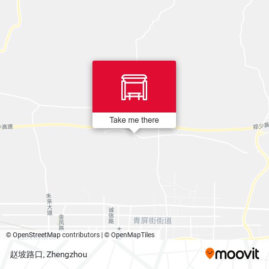 赵坡路口 map