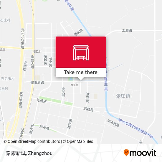 豫康新城 map