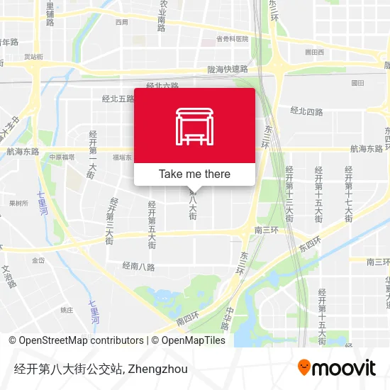 经开第八大街公交站 map