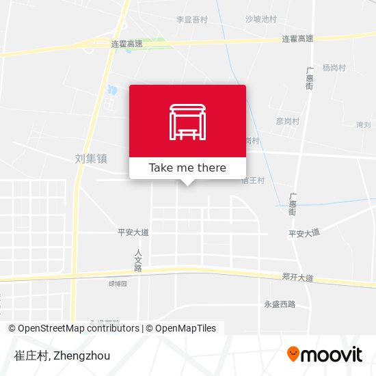 崔庄村 map