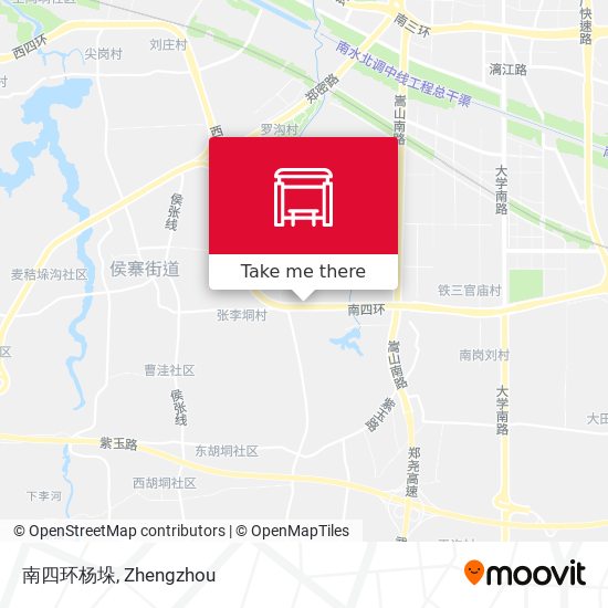 南四环杨垛 map