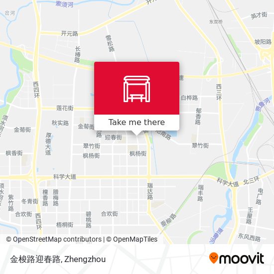 金梭路迎春路 map