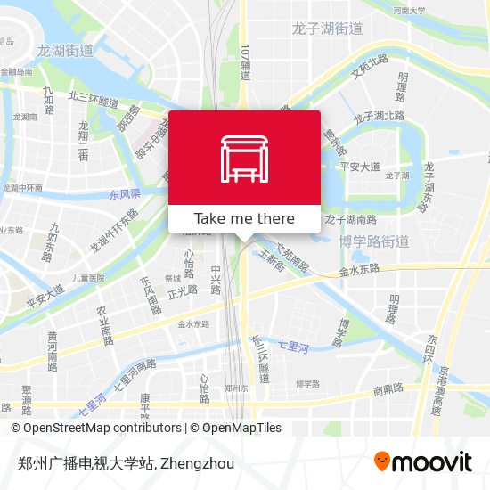 郑州广播电视大学站 map