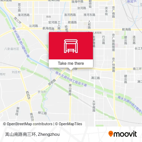 嵩山南路南三环 map