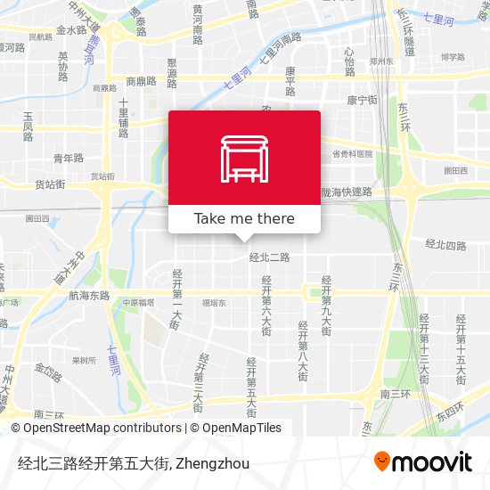 经北三路经开第五大街 map