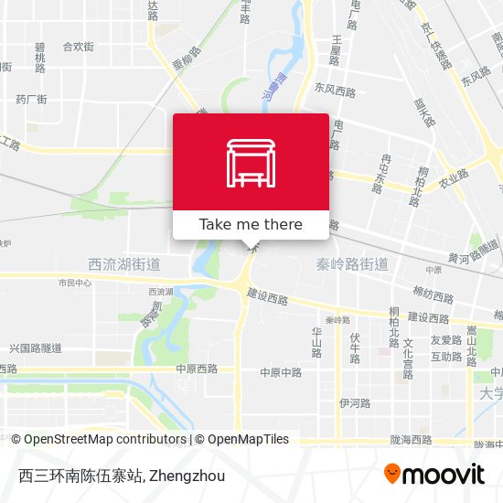 西三环南陈伍寨站 map