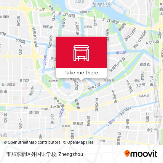 市郑东新区外国语学校 map