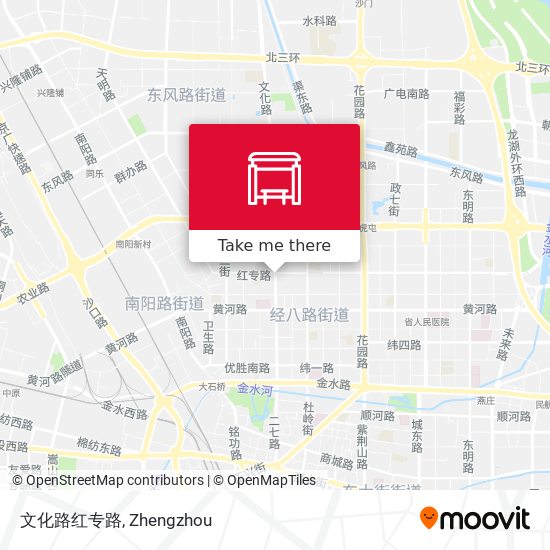 文化路红专路 map