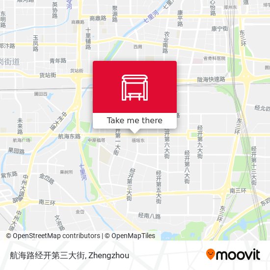 航海路经开第三大街 map