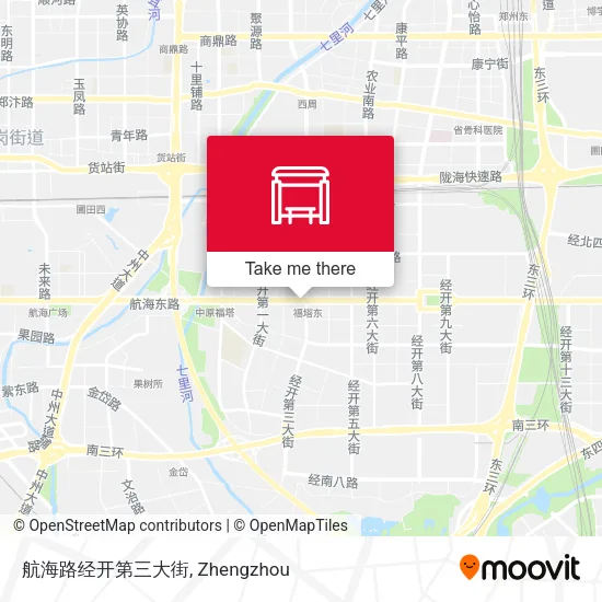航海路经开第三大街 map