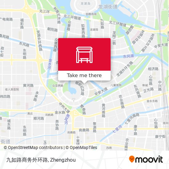 九如路商务外环路 map