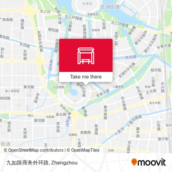 九如路商务外环路 map