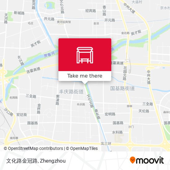 文化路金冠路 map