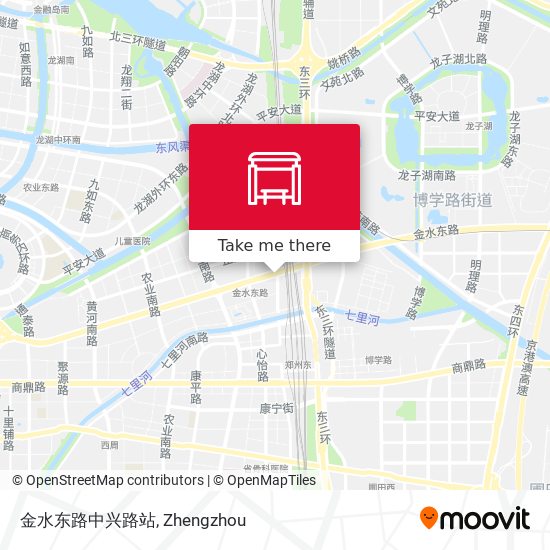 金水东路中兴路站 map