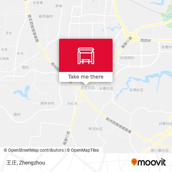 王庄 map