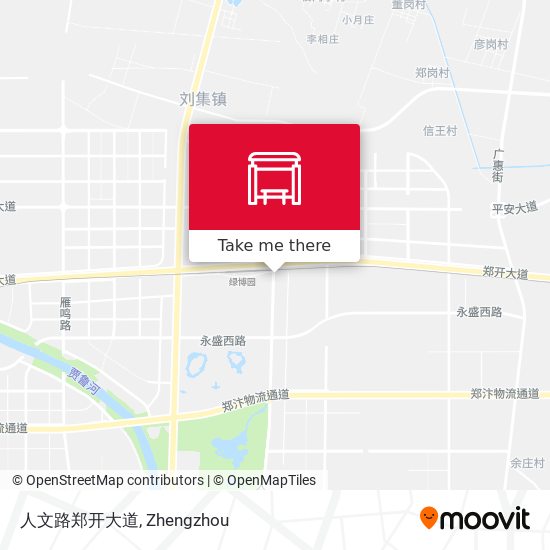 人文路郑开大道 map