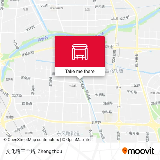 文化路三全路 map