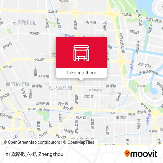 红旗路政六街 map