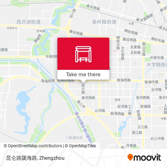 昆仑路陇海路 map