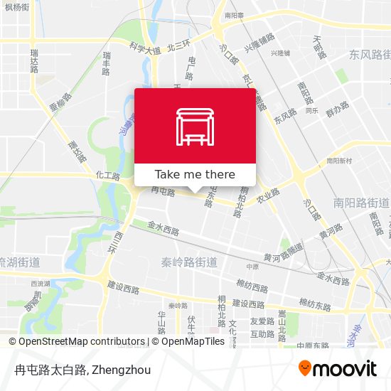 冉屯路太白路 map