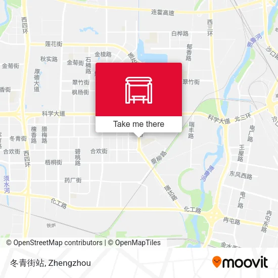 冬青街站 map