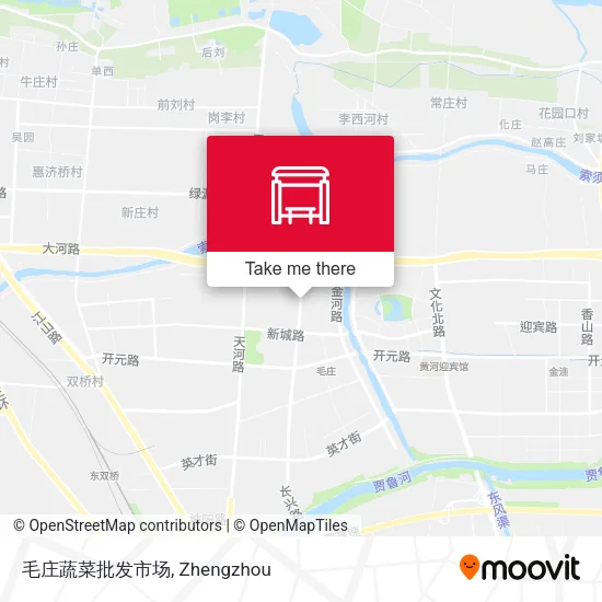 毛庄蔬菜批发市场 map