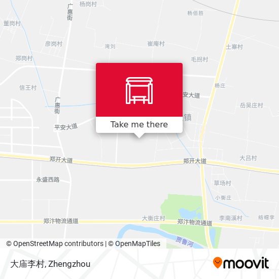 大庙李村 map