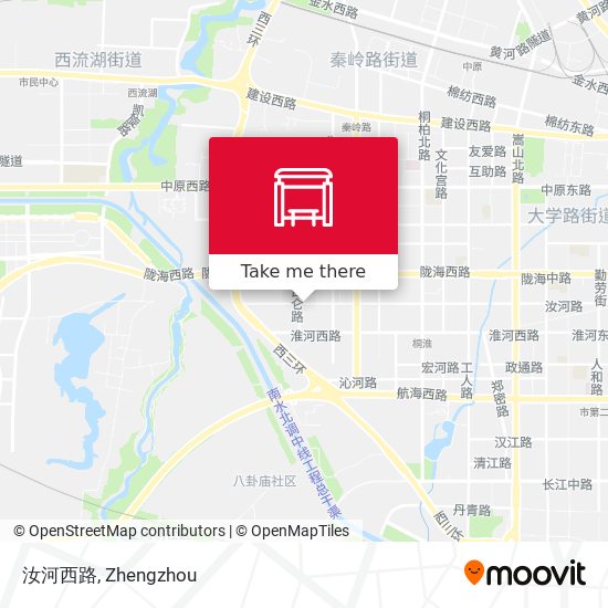 汝河西路 map