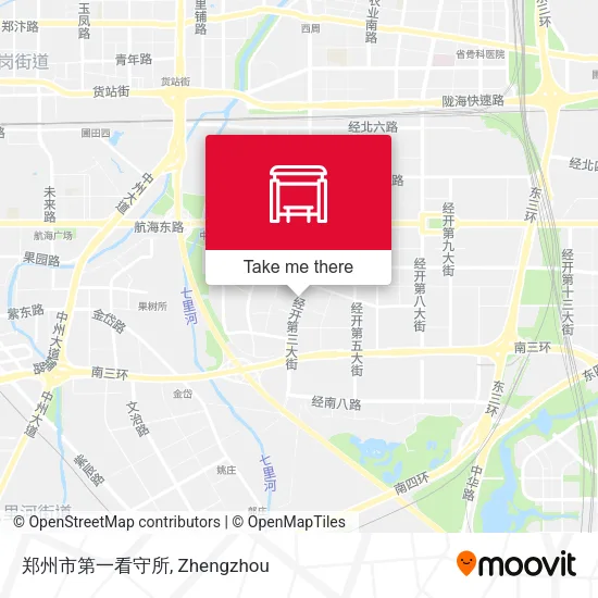 郑州市第一看守所 map