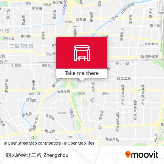 朝凤路经北二路 map