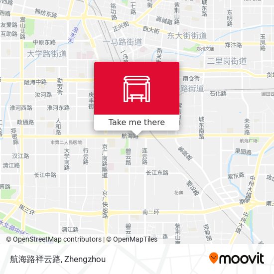 航海路祥云路 map