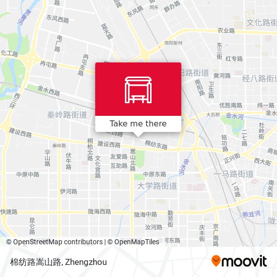 棉纺路嵩山路 map