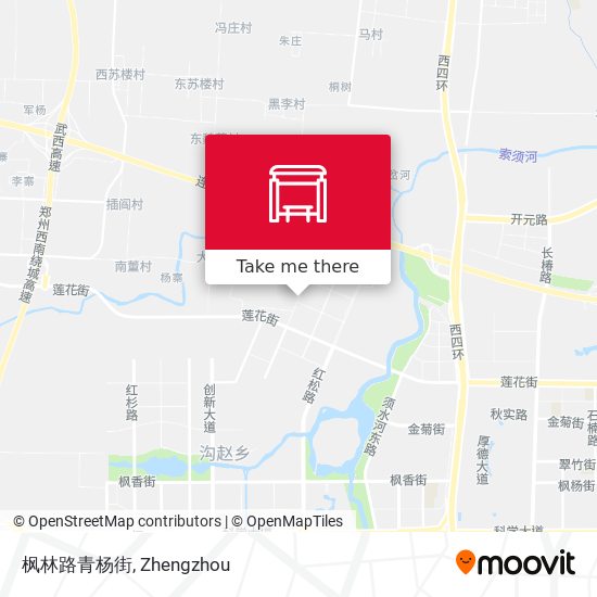 枫林路青杨街 map