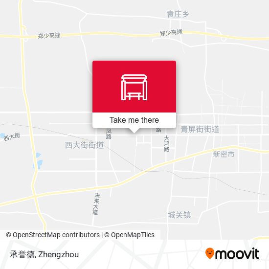 承誉德 map
