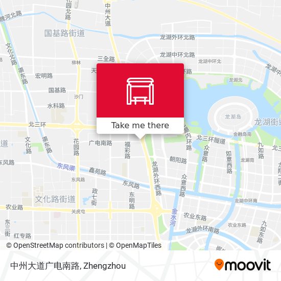 中州大道广电南路 map