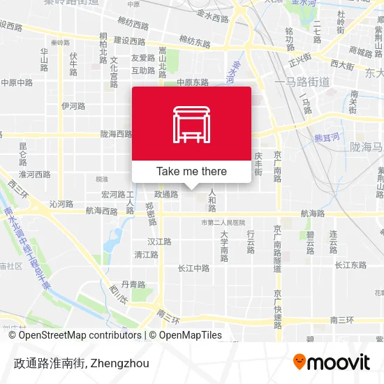 政通路淮南街 map