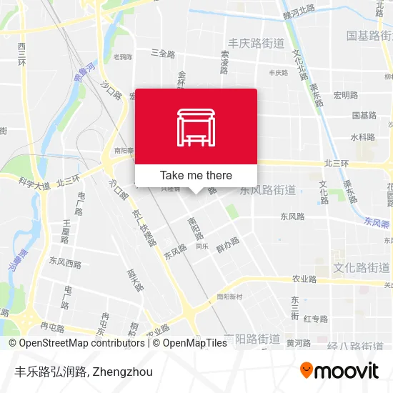 丰乐路弘润路 map