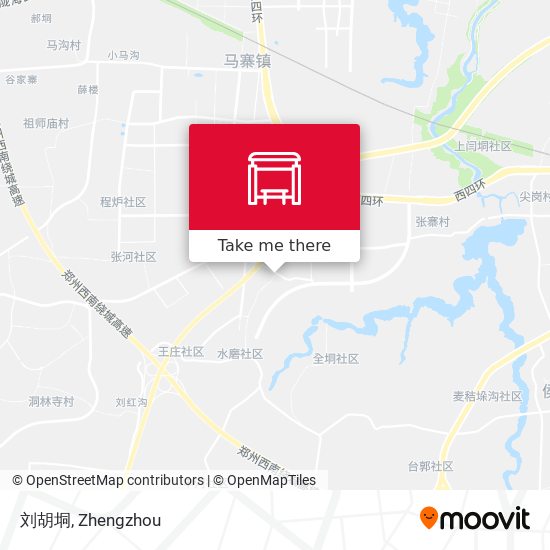 刘胡垌 map