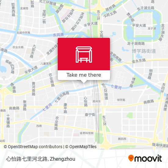 心怡路七里河北路 map
