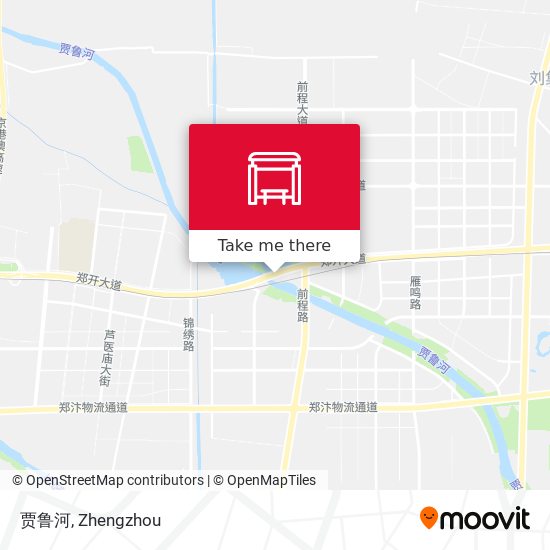 贾鲁河 map