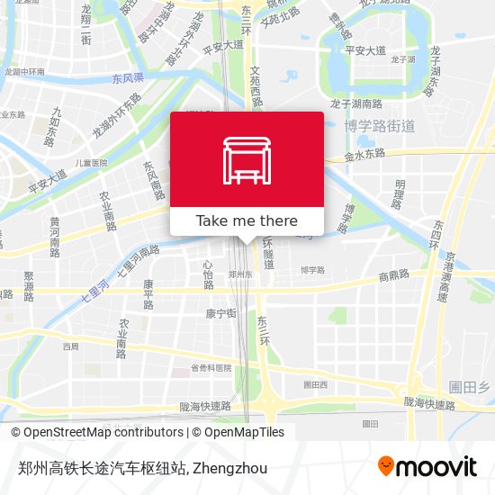 郑州高铁长途汽车枢纽站 map