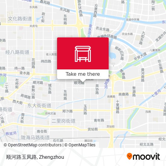 顺河路玉凤路 map