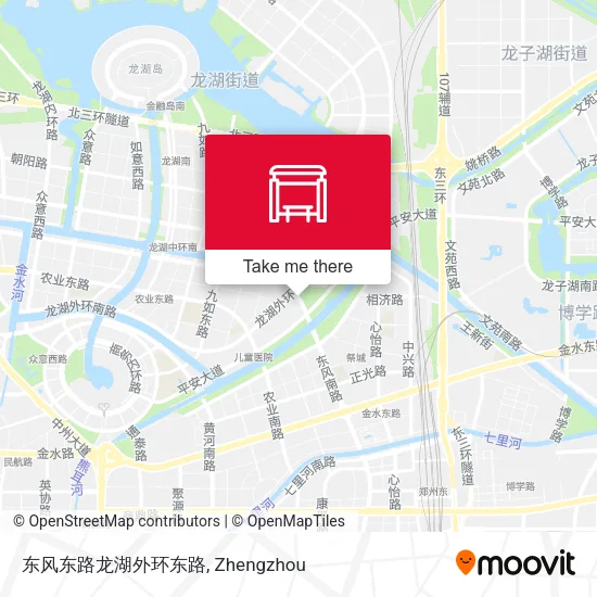 东风东路龙湖外环东路 map