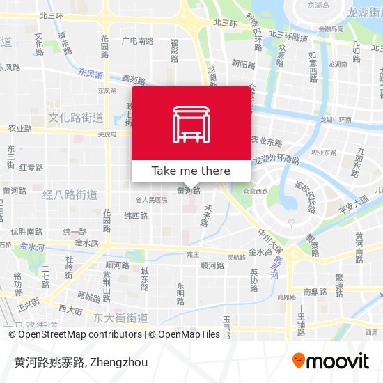 黄河路姚寨路 map