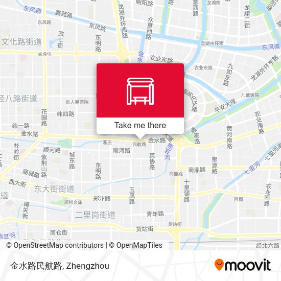 金水路民航路 map
