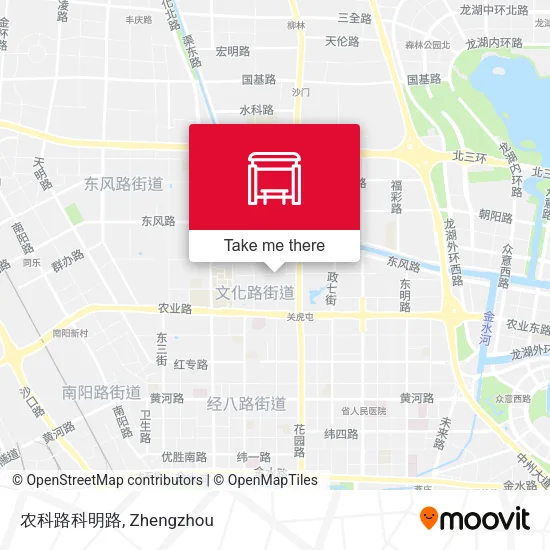 农科路科明路 map