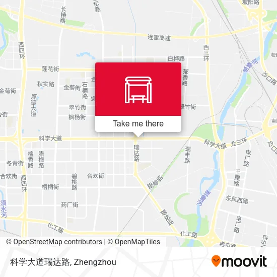 科学大道瑞达路 map