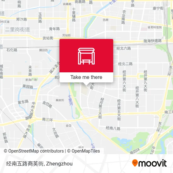 经南五路商英街 map