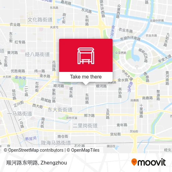 顺河路东明路 map